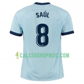 Atlético Madrid Saul 8 Maglia Terza 2019/2020 Manica Corta